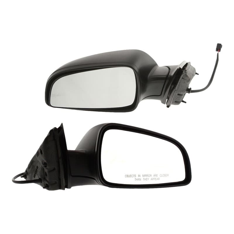 Power Mirror For 2008-2012 Chevrolet Malibu Black Manual Folding Set Of 2