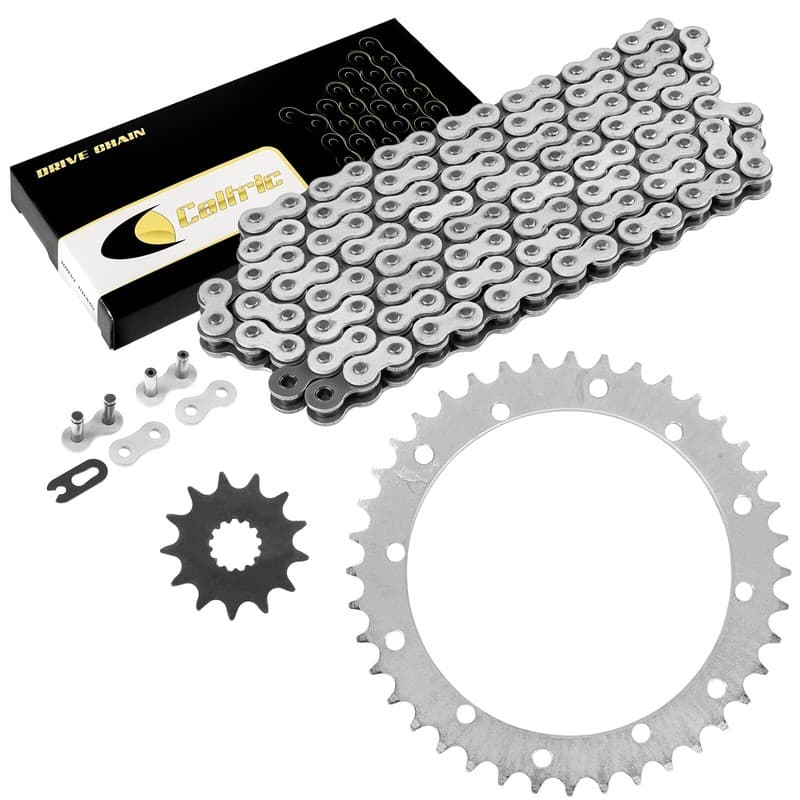 Drive Chain & Sprockets Kit for Yamaha Raptor 660 YFM660R 2001 2002 2003-2005