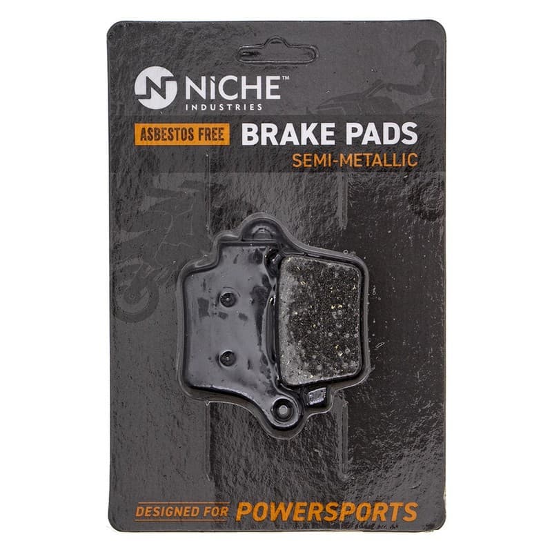 NICHE Brake Pad Set for Husaberg Husqvarna FE350 TC250 TC125 Rear Semi-Metallic