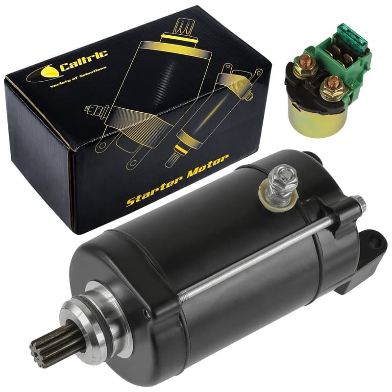 Starter & Solenoid Relay for Honda VT600C Vt 600 C Shadow VLX 583Cc 1988-2007