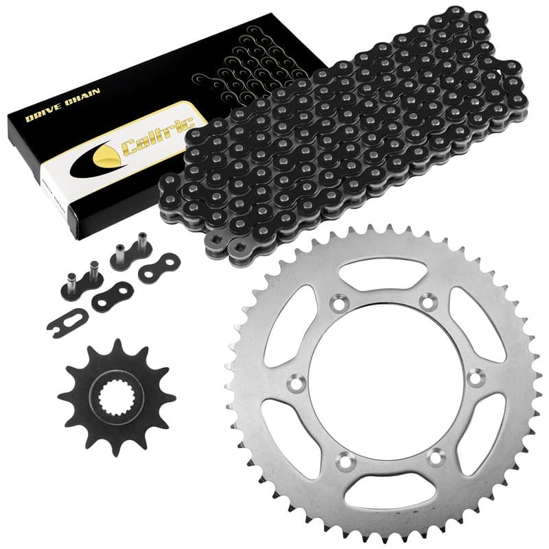 Black Drive Chain And Sprocket Kit for Suzuki RM125 1997 1998 1999 2005