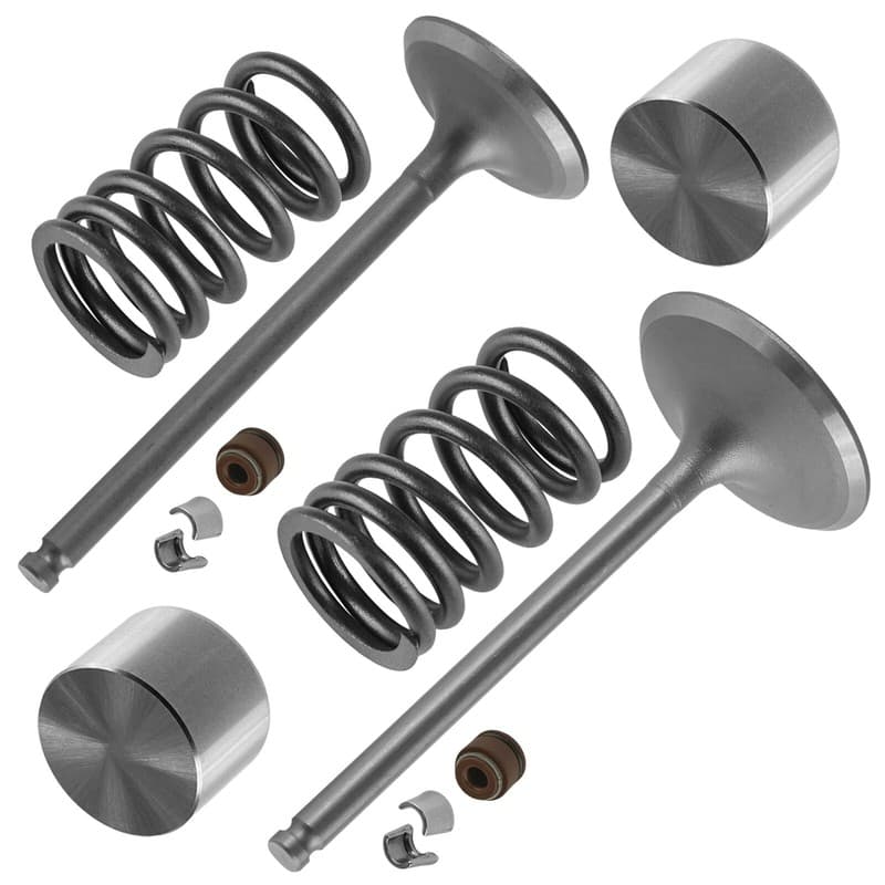 2x Exhaust Valve Kit for Suzuki Quadsport Z400 LTZ400 LTZ400Z 2x4 2003-2009