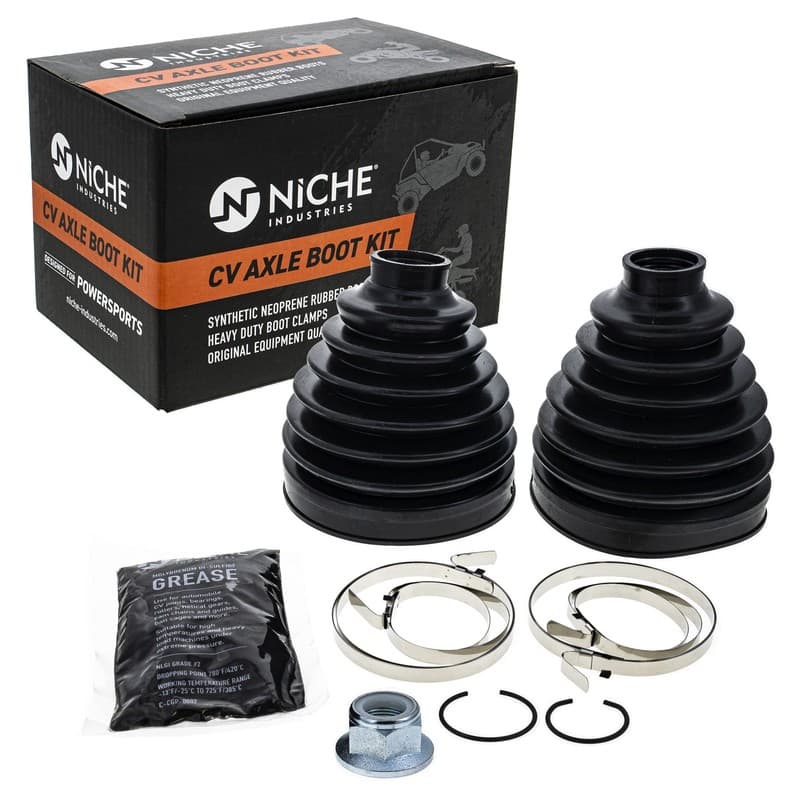 NICHE Rear CV Axle Boot Kit for Polaris RZR Pro R 4 EPS Sport Ultimate Premium