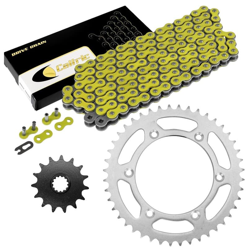 Drive Chain & Sprockets Kit for Suzuki DR350 1994-1999 / DR-Z400S 2000-2017