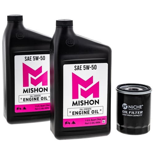 MISHON Engine Oil Change Kit for Polaris RZR 570 800 S 4 Trail UTV