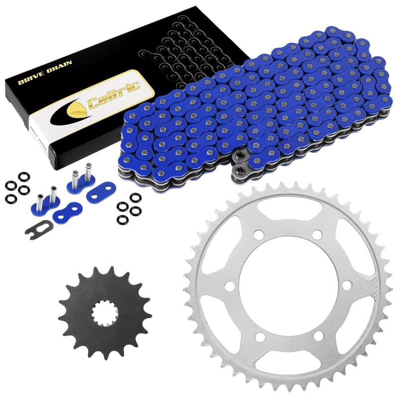 Blue O-Ring Drive Chain & Sprockets Kit for Suzuki GSX-R750 GSXR750 2011-2016