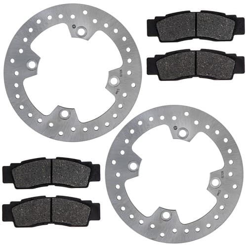 NICHE Front Brake Pad Rotor Kit for Kawasaki Teryx KRX KRX4 1000 41080-0712
