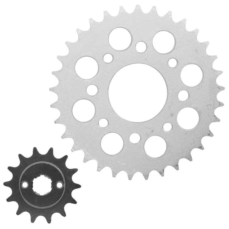 Front & Rear Sprockets Kit for Honda CMX250C Rebel 250 1996-2016