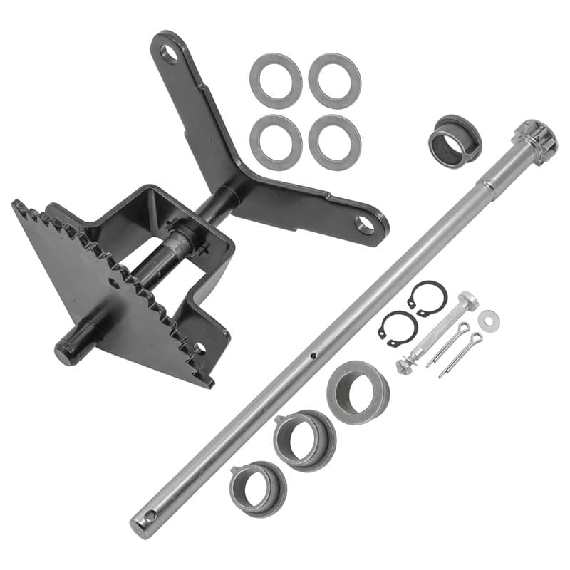 Caltric AM131615 AM122732 Steering Sector Gear & Shaft For John Deere Lawn Mower