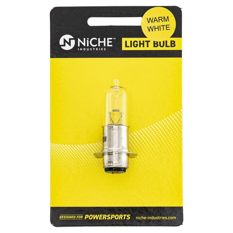 NICHE H6M Headlight Bulb for Yamaha Banshee Warrior 350 Tri Z 250 ATV