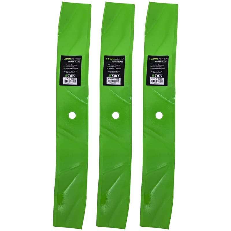 LawnRAZOR Blade for Exmark Lazer Z XP XS 103-0301 60 Inch Deck Mulching 3 Pack
