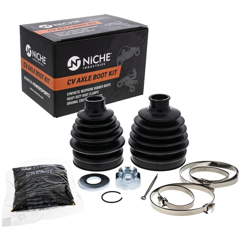 NICHE Rear CV Axle Boot Kit for Can-Am 705501784 705501783 Outlander 400 XT ATV