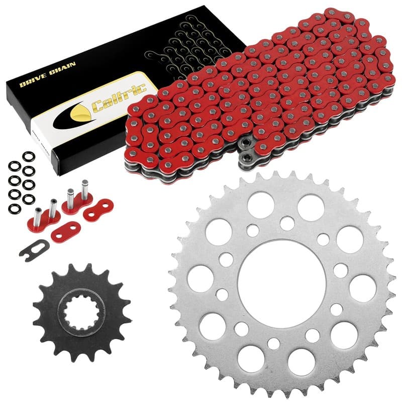 Red O-Ring Drive Chain & Sprockets for Honda VF750C Magna 750 Rc43 1994-2004