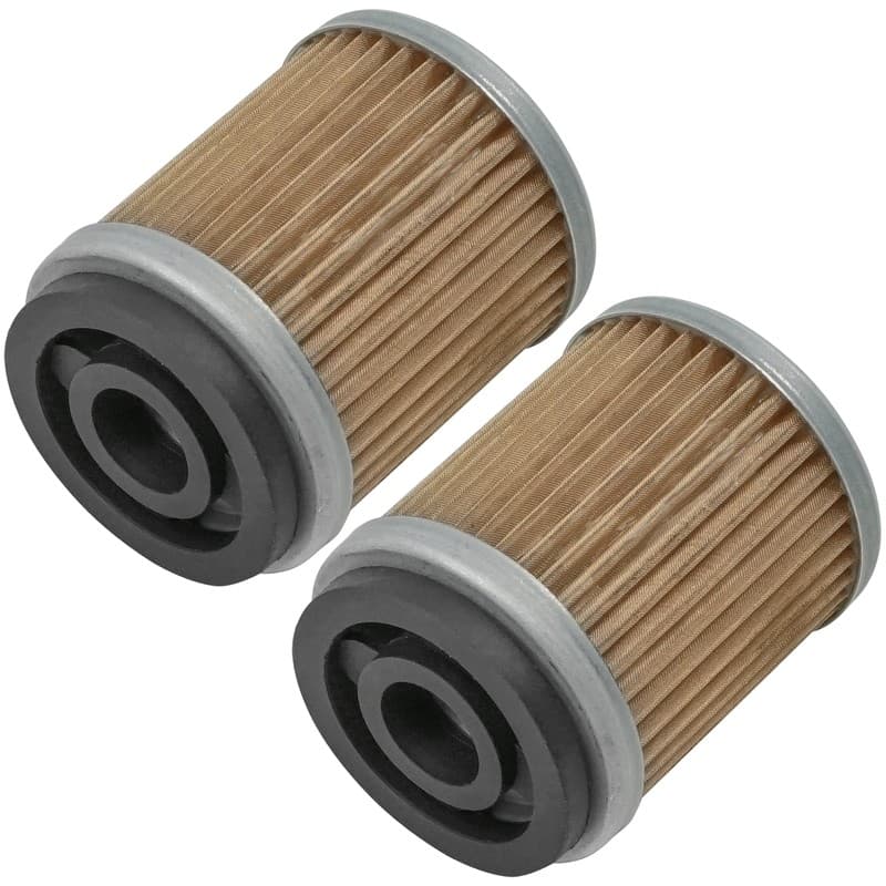 Oil Filter for Yamaha Timberwolf 250 YFB250 4WD 1994 1998 2000 2-Pack