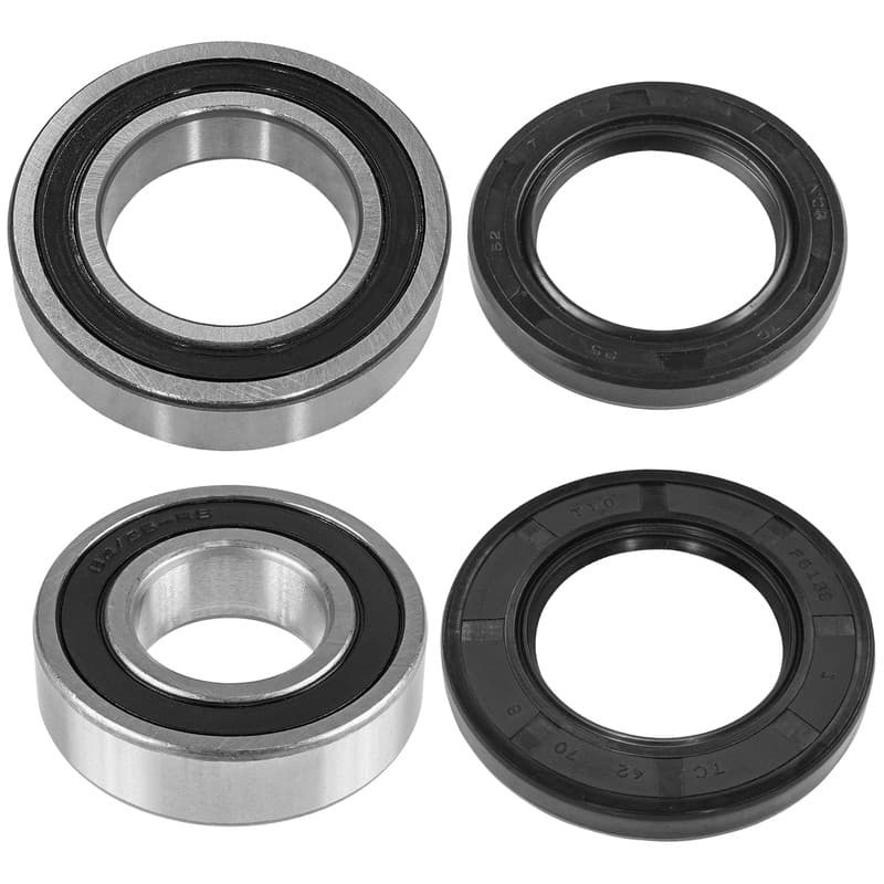 Rear Wheel Ball Bearings Seals Kit for Yamaha Big Bear 400 YFM400 2WD 2000-2004