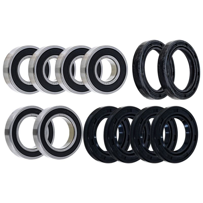 NICHE Wheel Bearing Seal Kit for Suzuki LTA400 King Quad LTF400 6002-2RDQE6