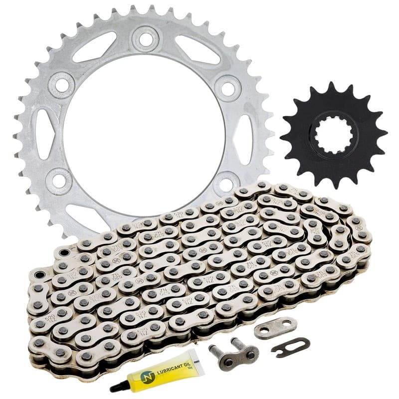 Sprocket Chain Set for Honda CBR1000RR 16/42 Tooth 520 Front Rear Kit Combo