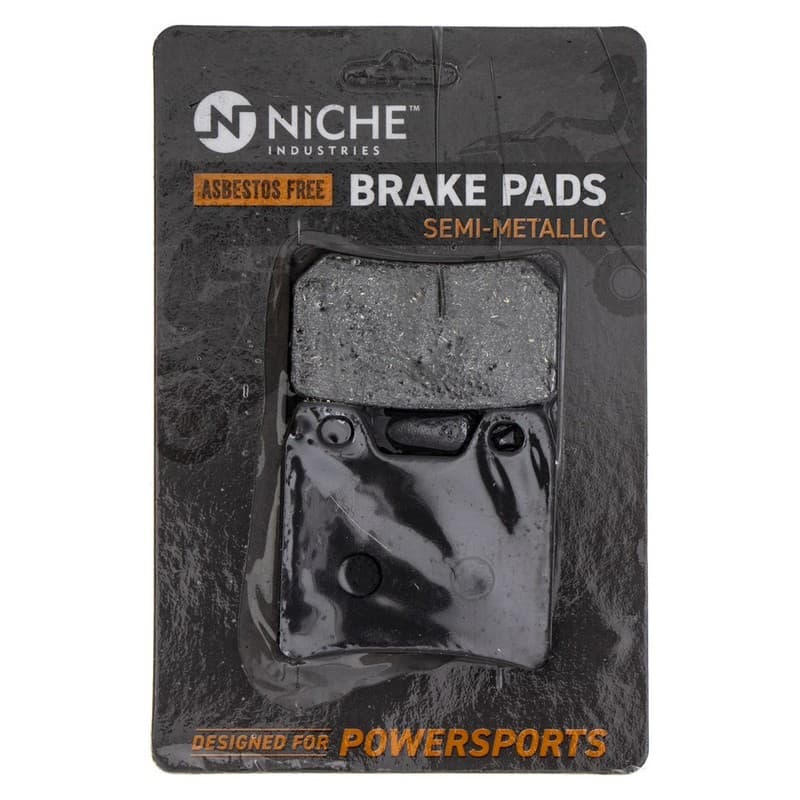 NICHE Brake Pad Set for Yamaha FZ1 5LV-W0046-50-00 Rear Semi-Metallic
