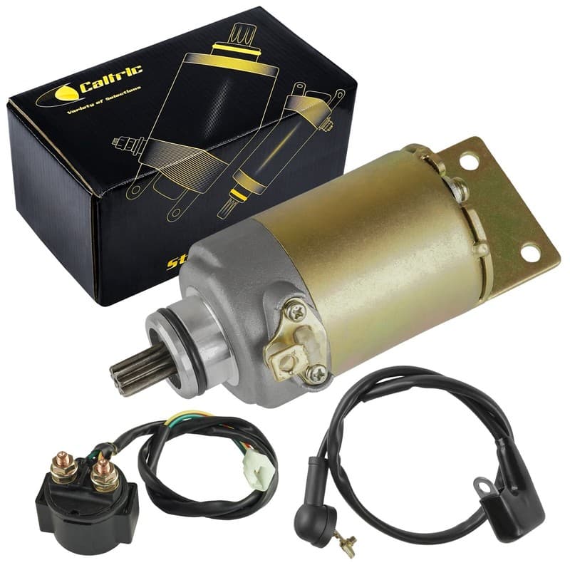 Starter & Relay Solenoid for Polaris Phoenix 200 2005 2006 2007 2008 2009 2010