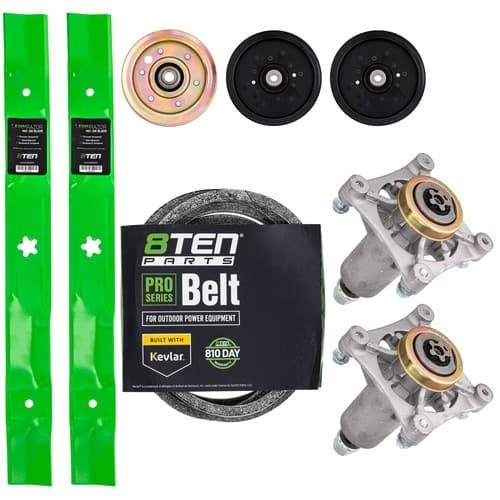Deck Kit Blade Spindle Belt Idler for Husqvarna YTH21K46 2246LS 46 Inch Deck