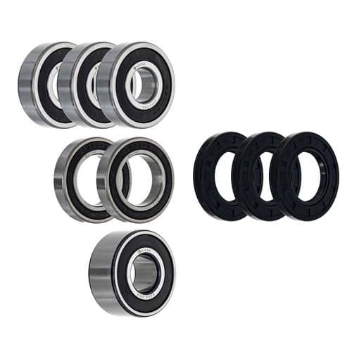 NICHE Wheel Bearing Seal Kit for Honda VTX1800 6304-2RS 6905-2RS 5204-2RS