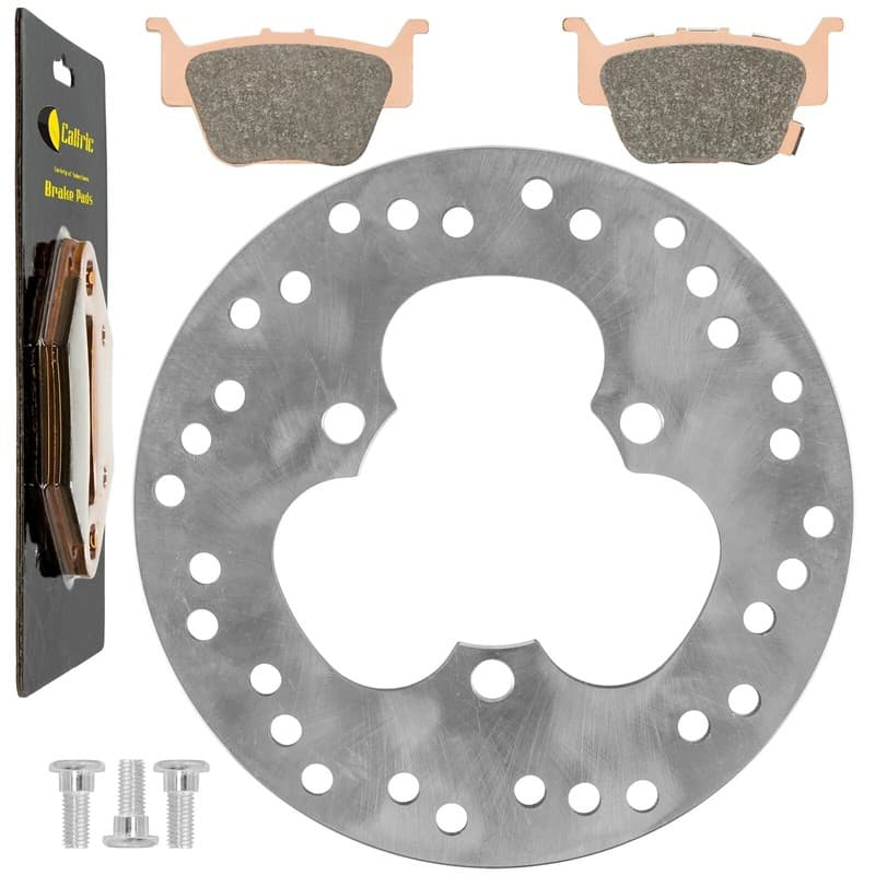 Rear Brake Disc Rotor w/ Pads Bolt fits Honda TRX450R Sportrax 450 2x4 2004 2005