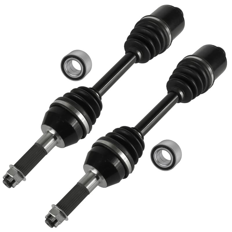 Rear Left & Right CV Joint Axle W/ Bearing For Polaris Sportsman 800 EFI 2005