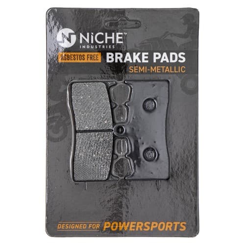 NICHE Brake Pad Set for BMW R1150GS HP2 R1200R R1200S R1200C Front Semi-Metallic