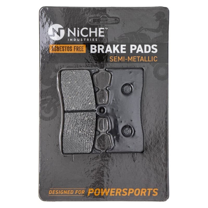 NICHE Brake Pad Set for BMW R1150GS HP2 R1200R R1200S R1200C Front Semi-Metallic