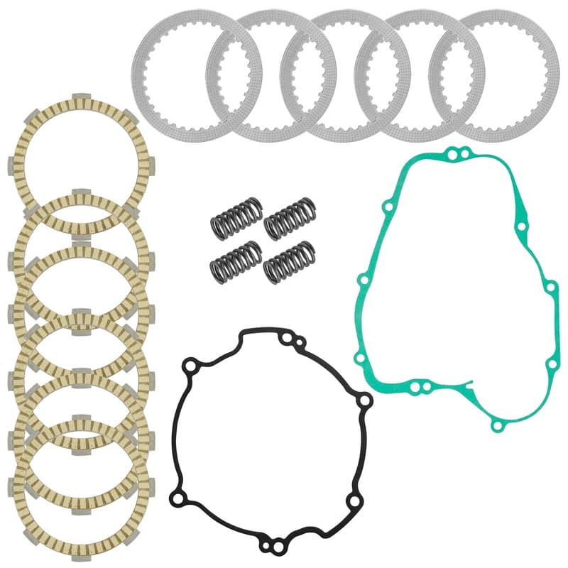 Clutch Plates w/ Springs Gaskets Kit for Kawasaki KX80 KX85 KX100 KX112 1998-27