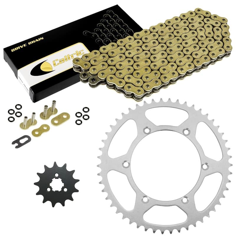 O-Ring Drive Chain and Sprockets Kit fits Kawasaki KX125 KX 125 1996-1997