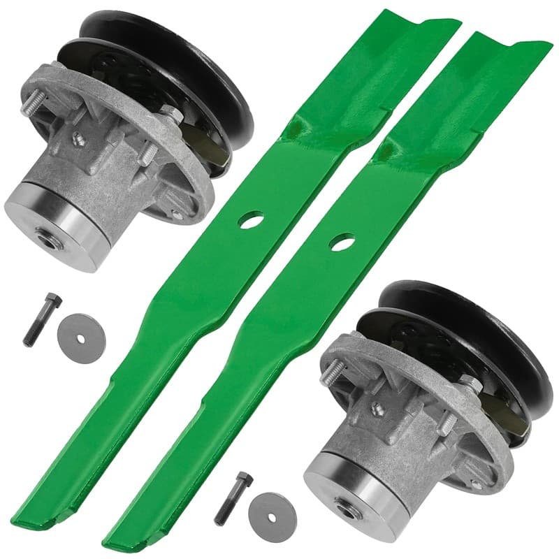 Deck Spindle & Blade For John Deere LX172 173 176 178 186 188 200 RX63 73 95 38"