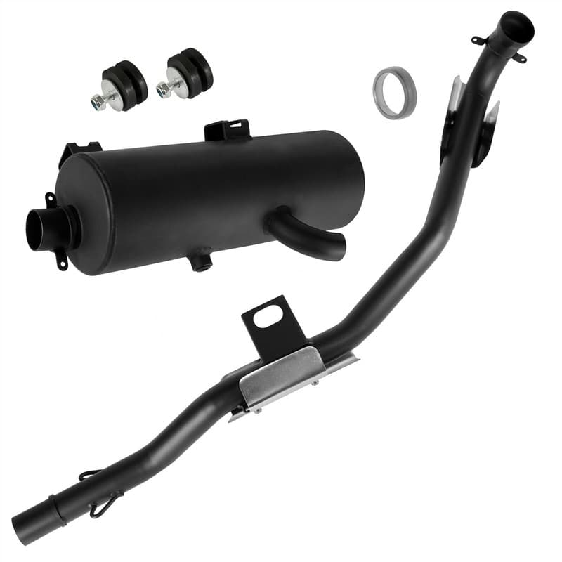 Exhaust Muffler w/ Pipe Gasket fits Polaris Sportsman 335 1999 2000