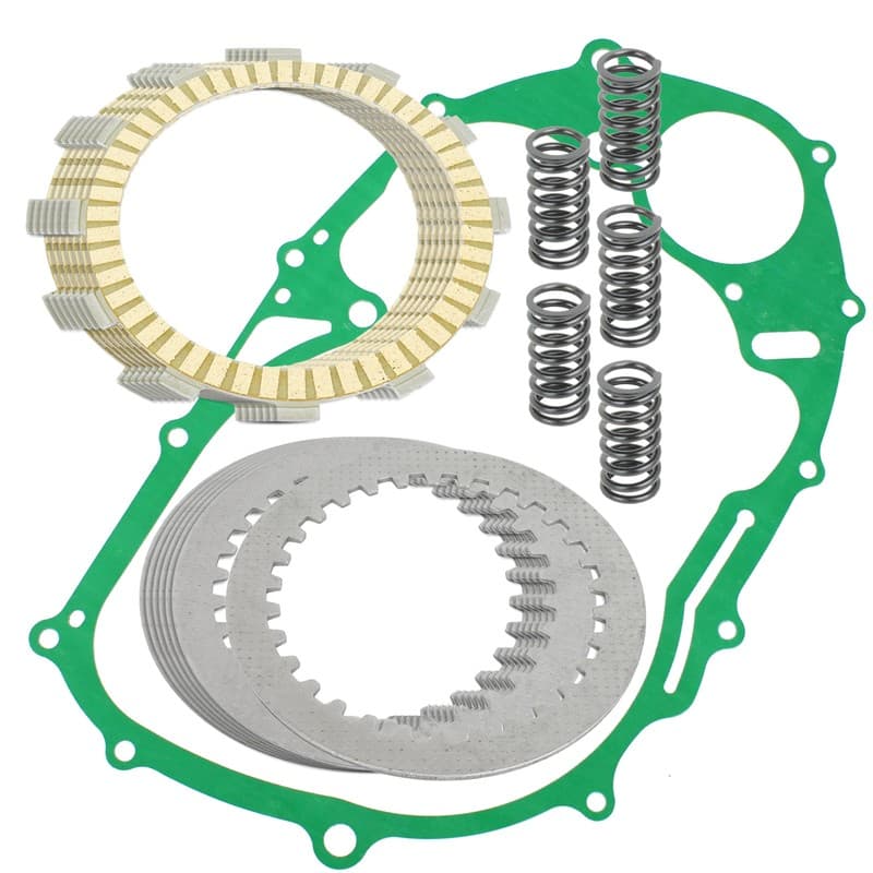 Clutch Friction Plates Gasket Kit for Yamaha XVS650 V-Star 650 Silverado 03-10