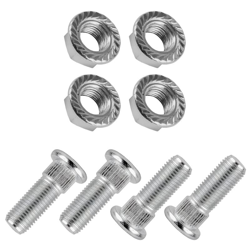 4x Front Rear Studs & Flange Nuts for Polaris Xplorer 400 400L1995 1999-02 3/8"