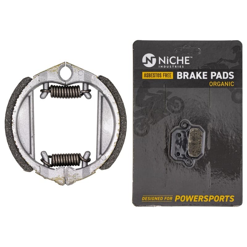 Brake Pad with Shoe Set for KTM 50 SX Jr Pro Sr Senior Junior Organic Complete