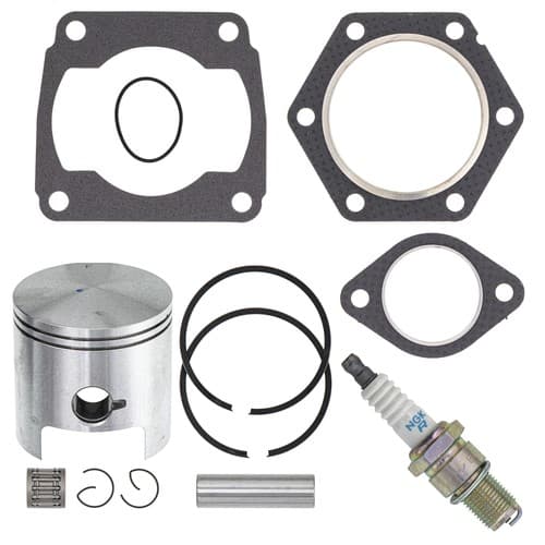 NICHE Piston Gasket Spark Plug Kit for Polaris Big Boss Trail Blazer Xplorer 250