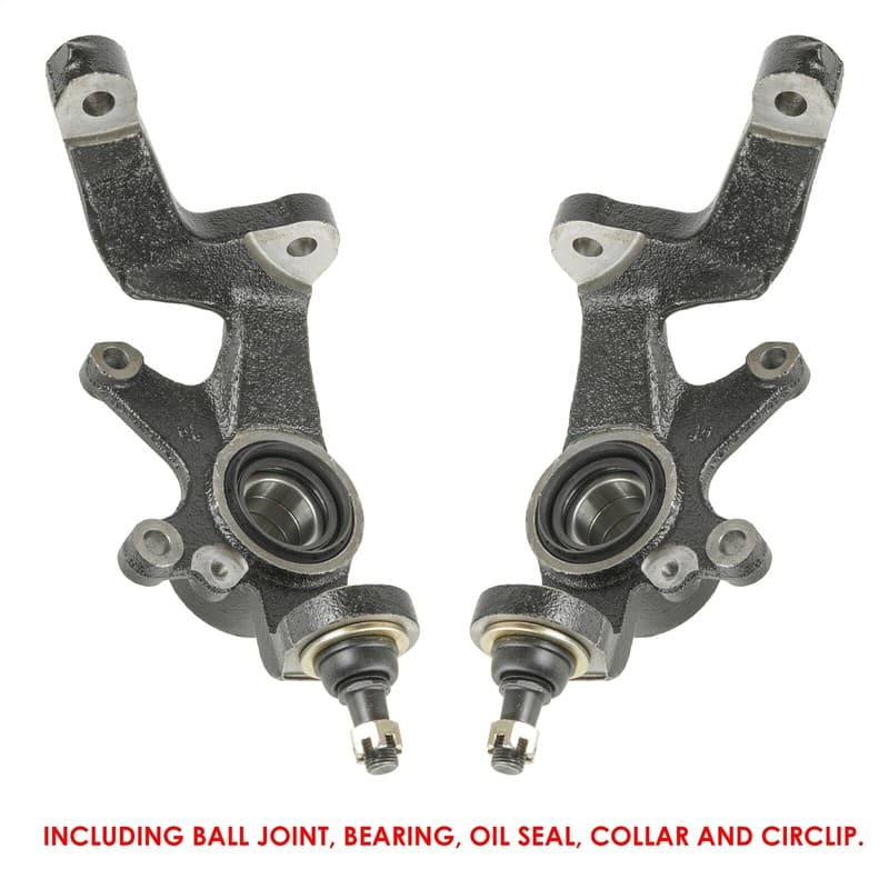 Front Left & Right Wheel Knuckle For Yamaha Rhino 700 YXR700F 4x4 2008-2013