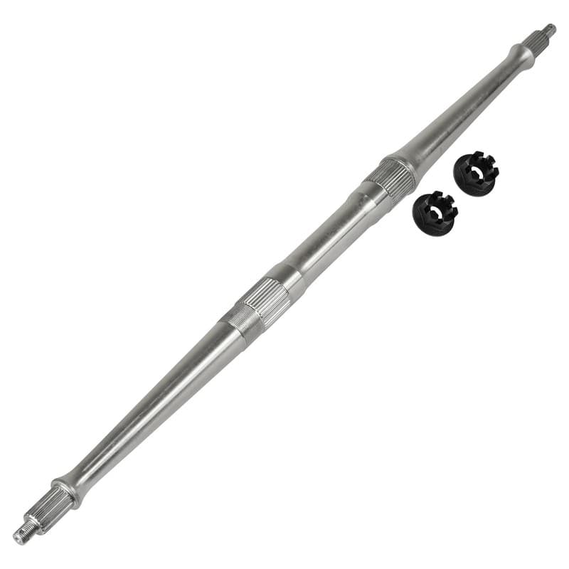 Rear Axle Shaft with Nut for Yamaha Warrior 350 YFM350X 1987 1988 1989 1990-2004