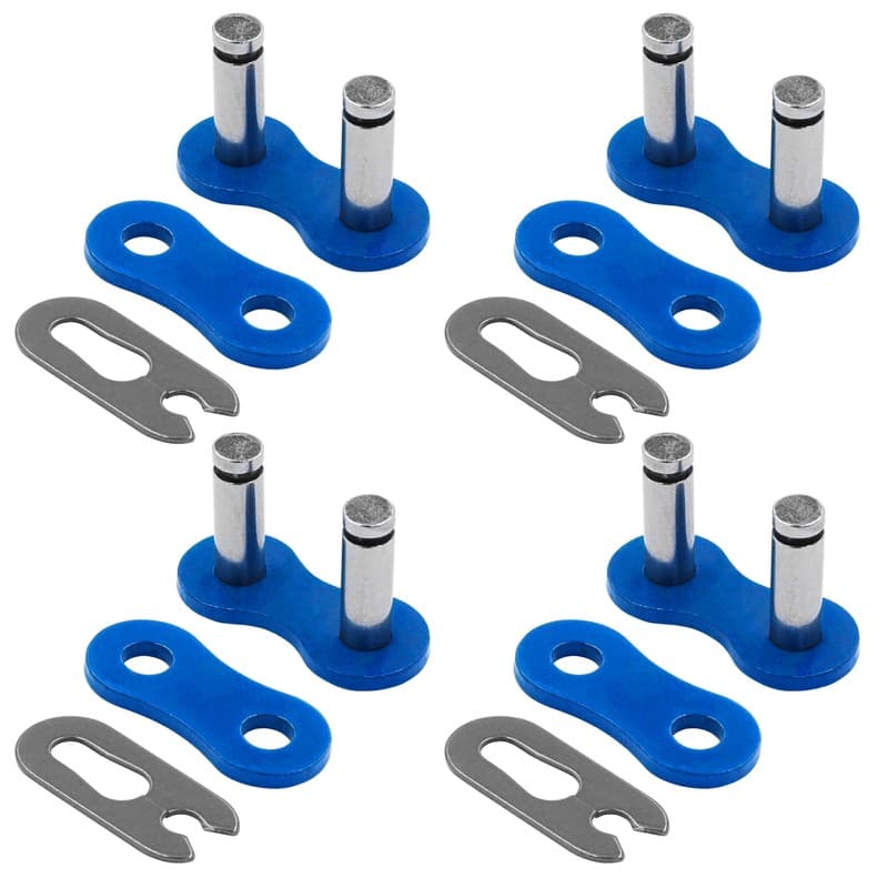 Caltric 520 Chain Master Link For Motorcycle Bike ATV Connecting Link Blue