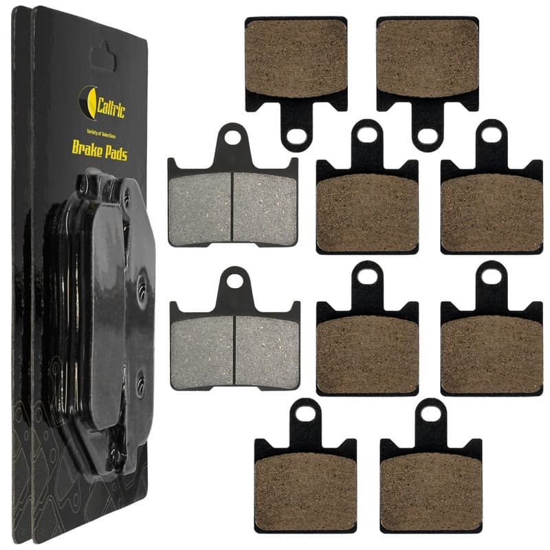 Front and Rear Brake Pads for Kawasaki ZG1400 ZG1400B Concours 14 2008 2009