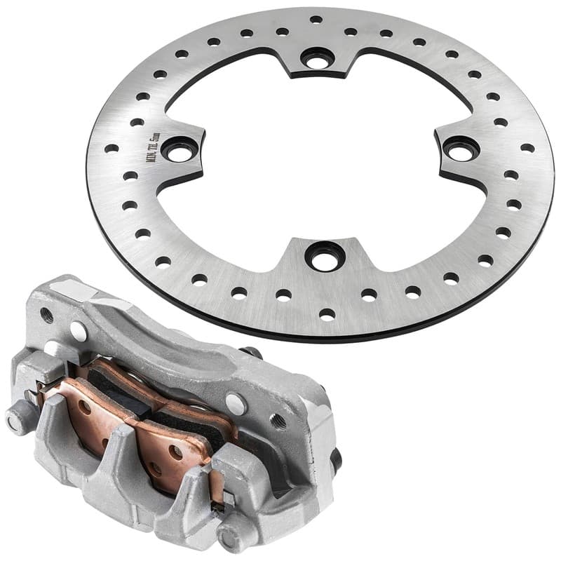 Front Right Brake Caliper w/ Disc For Kawasaki Teryx KRX 1000 KRF1000 2020-2026