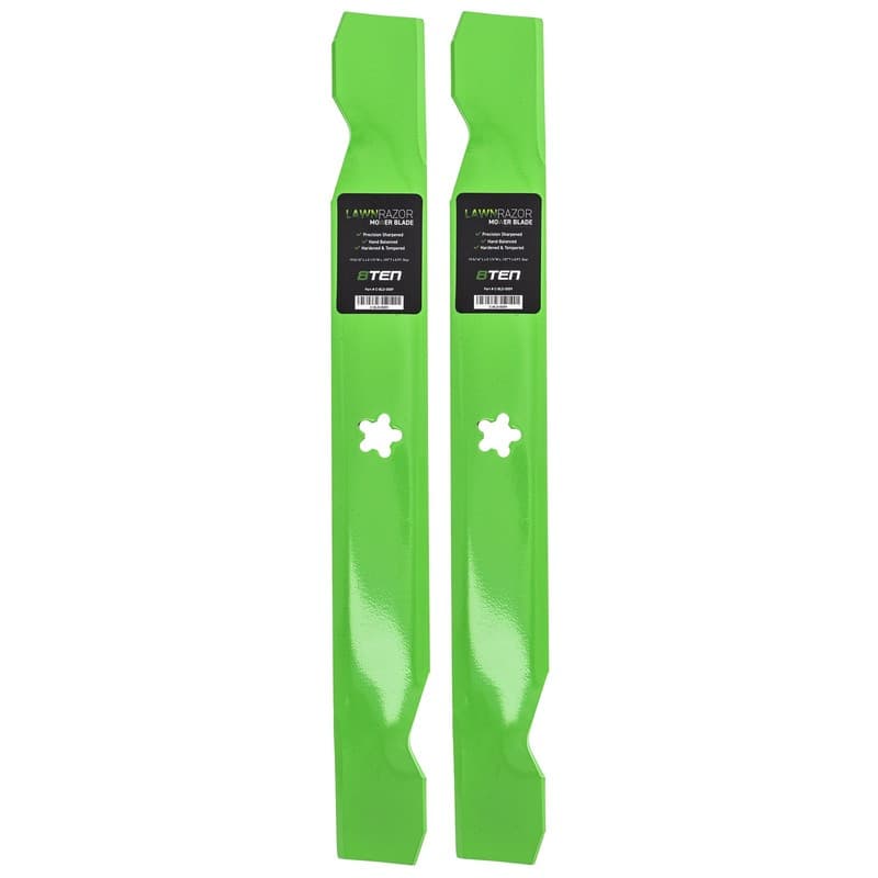 LawnRAZOR Blade Set for AYP Husqvarna 38 Inch 127842 531307221 Notched High Lift