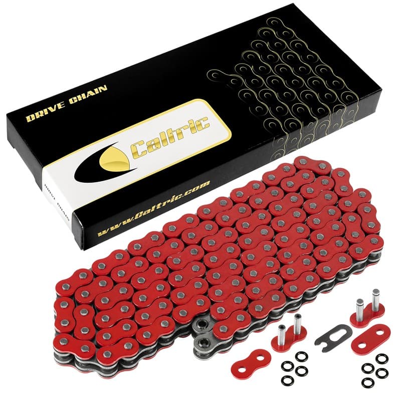 O-Ring Drive Chain for Honda VTR1000F Super Hawk 1998-2005 Red