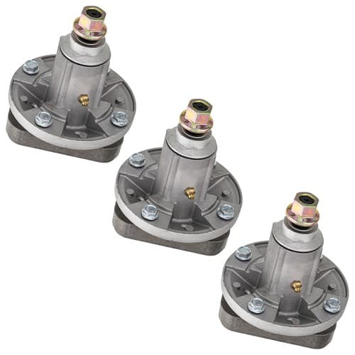 Mower Deck Spindles Set for John Deere L120 L130 L100 L110 L118 48-Inch 3-Pack