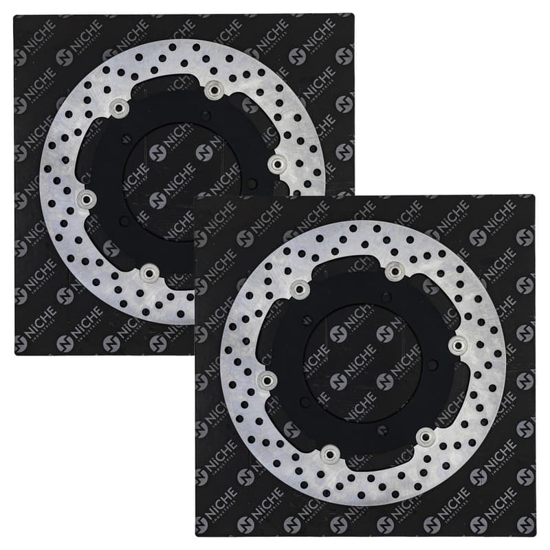 NICHE Front Brake Rotor Set For Suzuki SV650 SV650S SV650A SFV650 59210-38G10