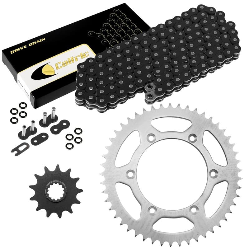 Black O-Ring Drive Chain & Sprocket Kit for Suzuki RM250 1989-1997 2001-2003