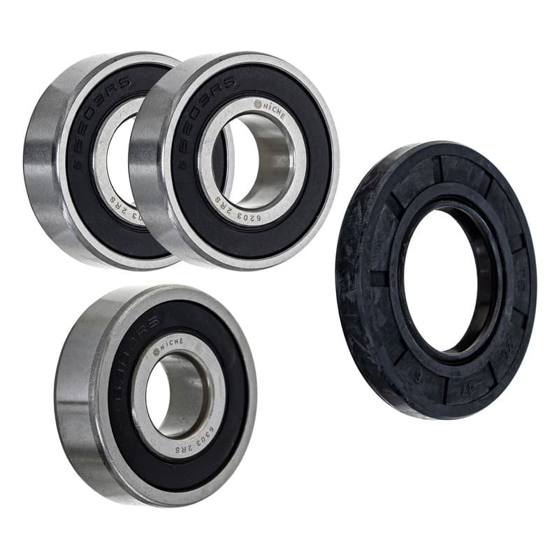 NICHE Wheel Bearing Seal Kit 6303-2RS for Yamaha XVS1100 V-Star 6203-2RS