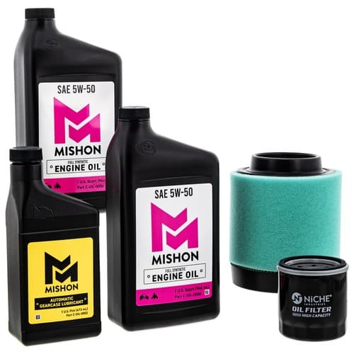MISHON Full Service Engine Oil Change Kit for Polaris Trail Boss Blazer 330 ATV