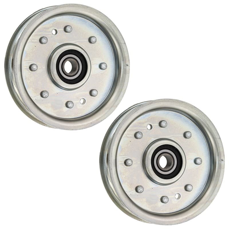 8TEN Idler Pulley for John Deere AM107468 Snapper 2441649 2 Pack